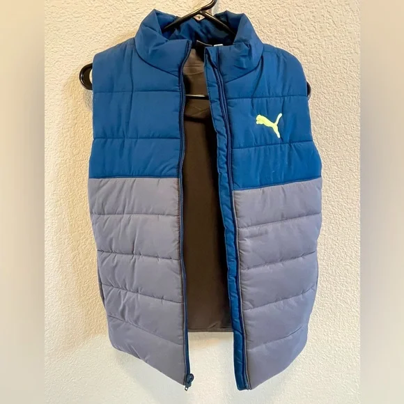 NEW - never worn Puma kid’s puffy vest - Picture 1 of 4